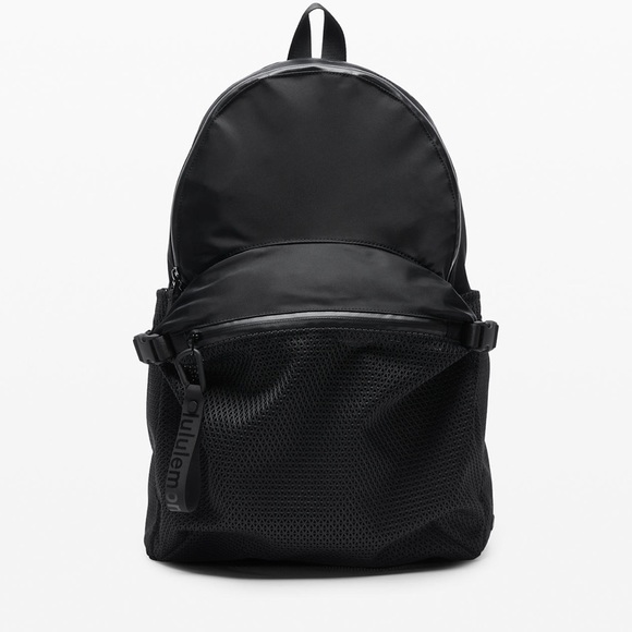 New Lululemon Black Laptop Backpack